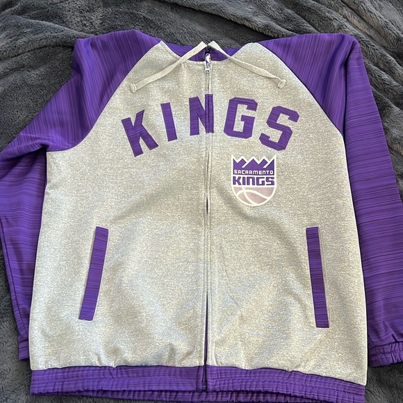 Sacramento Kings NBA Hoodie Full Zipper with pockets. Men’s XL - Picture 1 of 3